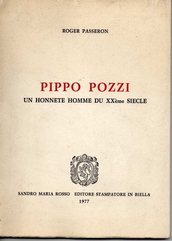 Brossura Pippo Pozzi schizzo e dedica in antiporta | Immagine Gallery 1