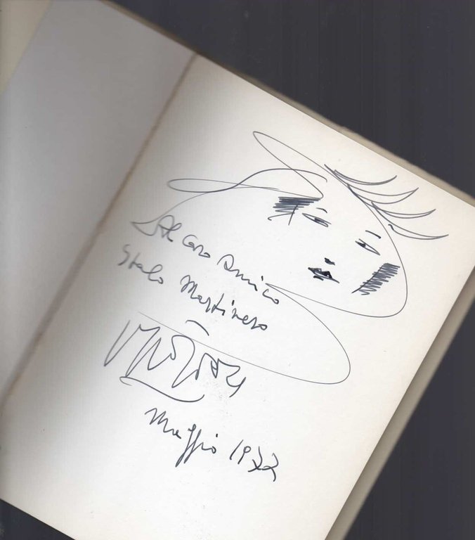 Brossura Pippo Pozzi schizzo e dedica in antiporta