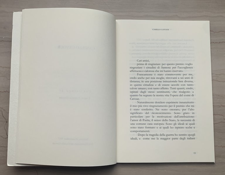 Camillo Cavour. Conferenza di Carlo Azeglio Ciampi