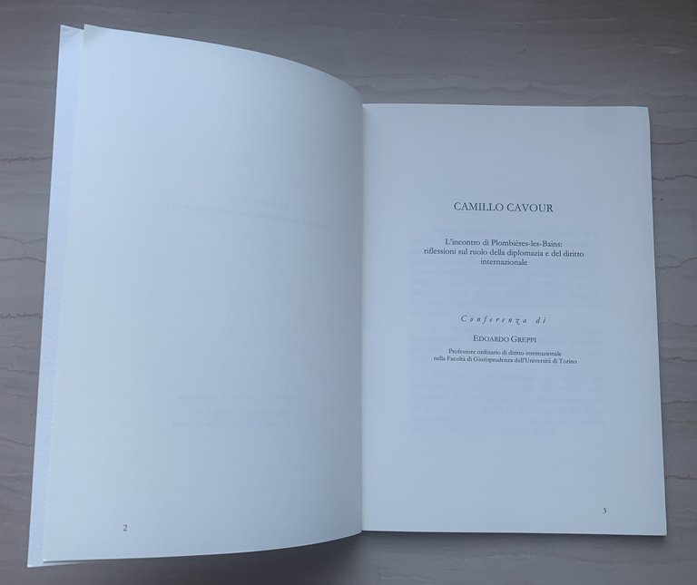 Camillo Cavour. L'incontro di Plombières-les-Bains: riflessioni sul ruolo della diplomazia …