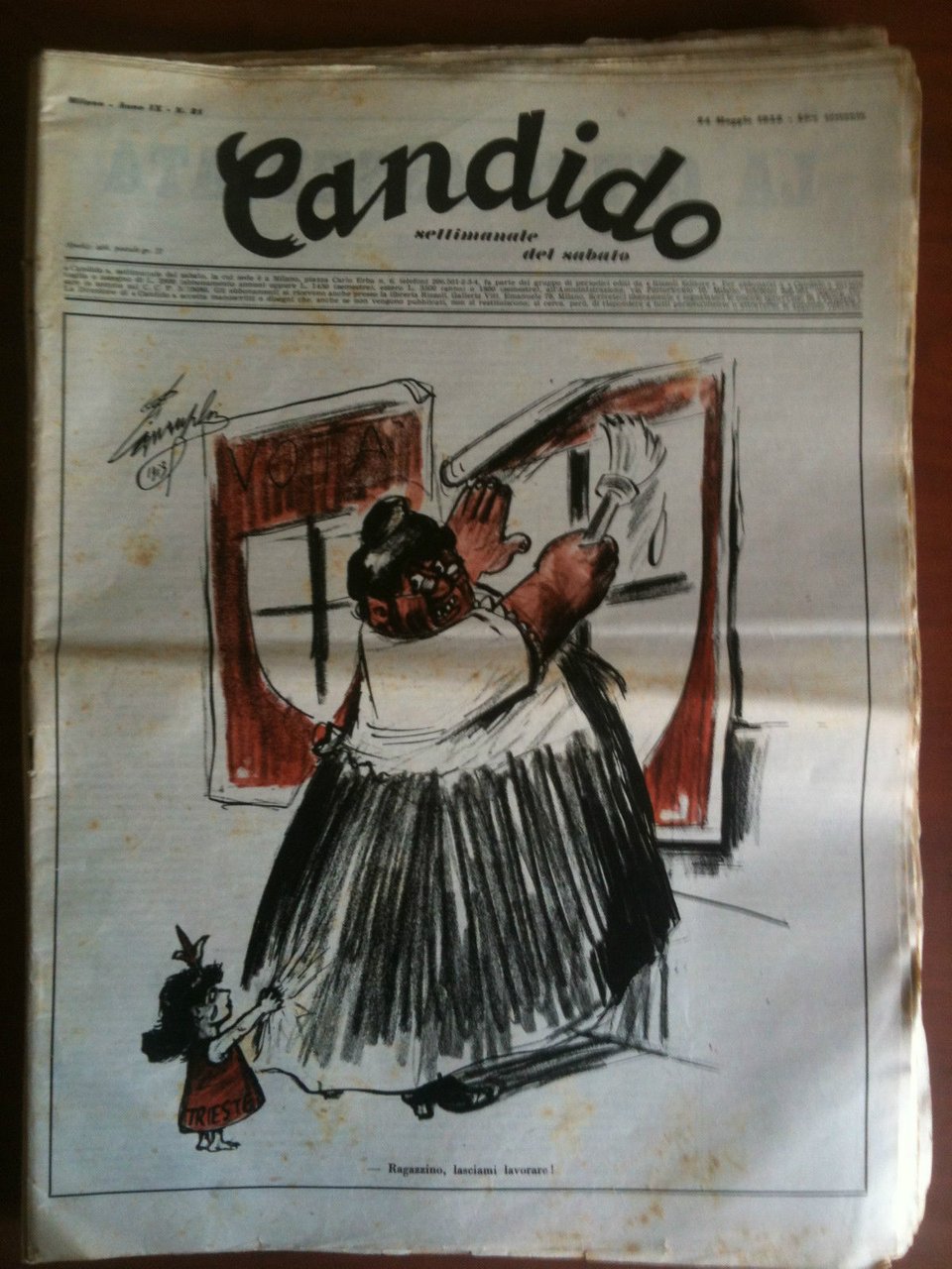 Candido Anno IX n^ 21 - 24 Maggio 1953 Direttore …