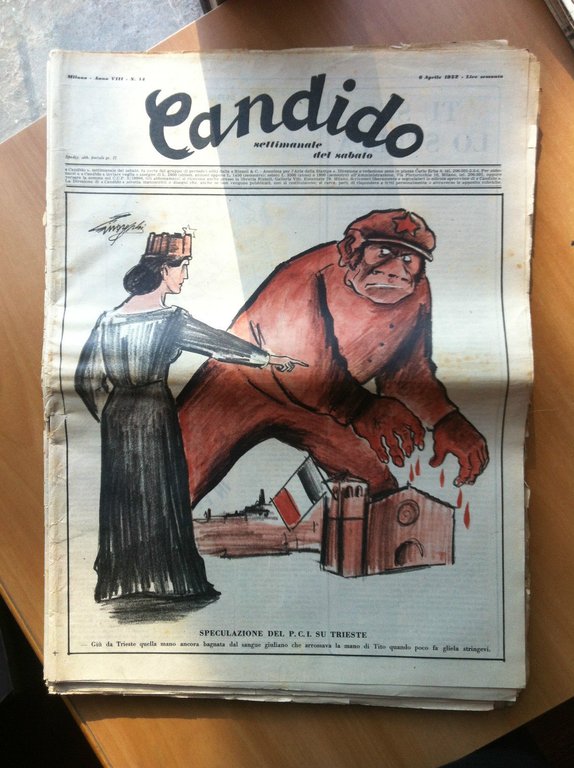 Candido Anno VIII n^ 14 Sabato 6 Aprile 1952 - E18751