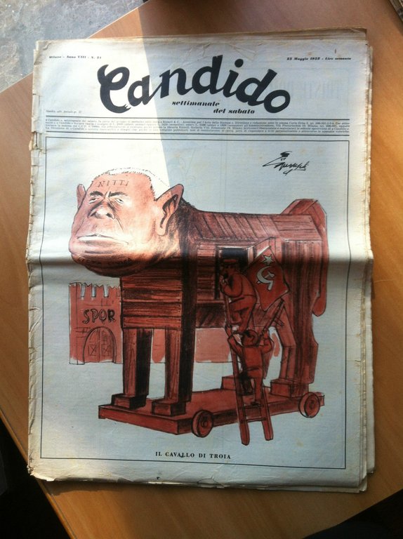 Candido Anno VIII n^ 21 Sabato 25 Maggio 1952 - E18755