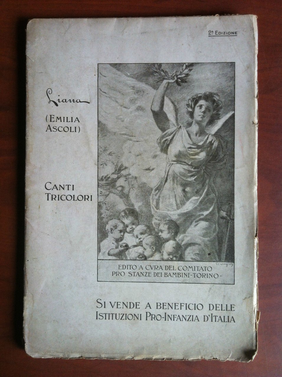 Canti tricolori Liana Emilia Ascoli Comitato pro stanze bambini To …