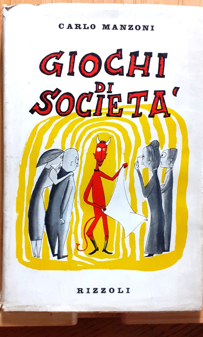 Carlo Manzoni Giochi di società Rizzoli 1953