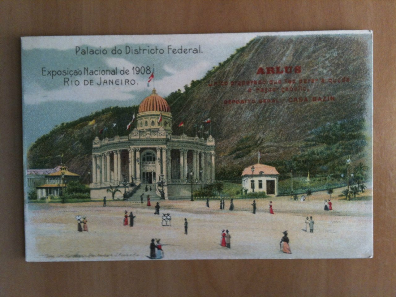 Cartolin/Bilhete Postal Rio de Janeiro Palacio Districto Federal - non …
