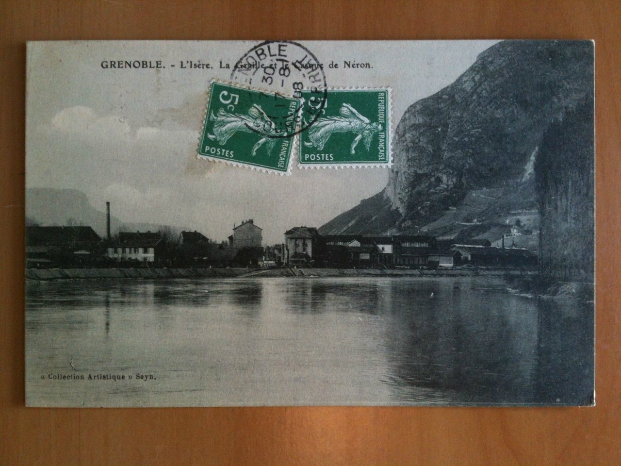 Cartolina Carte inizi/debu '900 Grenoble Isère Graille Casque Néron - …