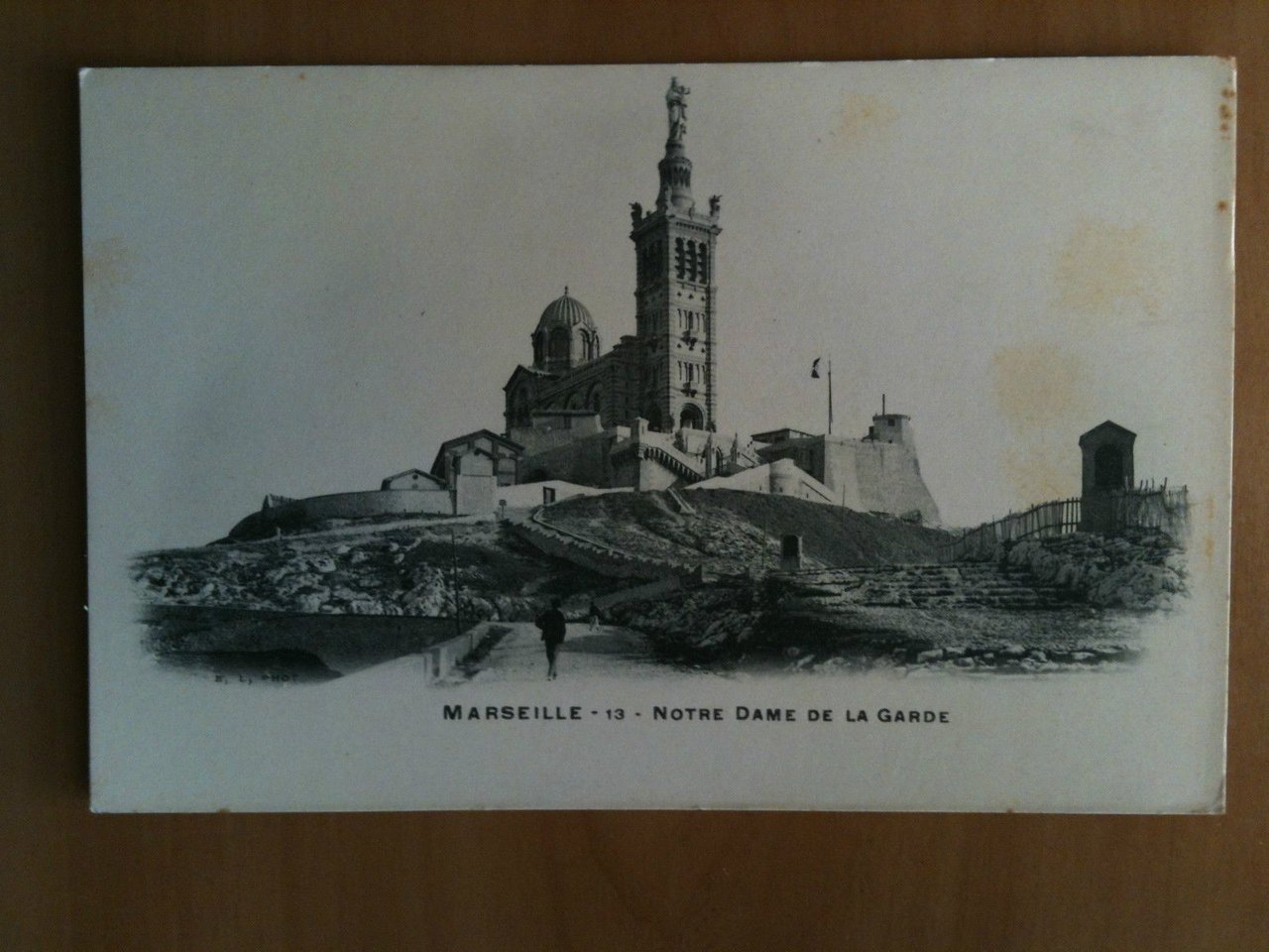 Cartolina/Carte postal inizi '900 Marseille Notre Dame de Garde -non …