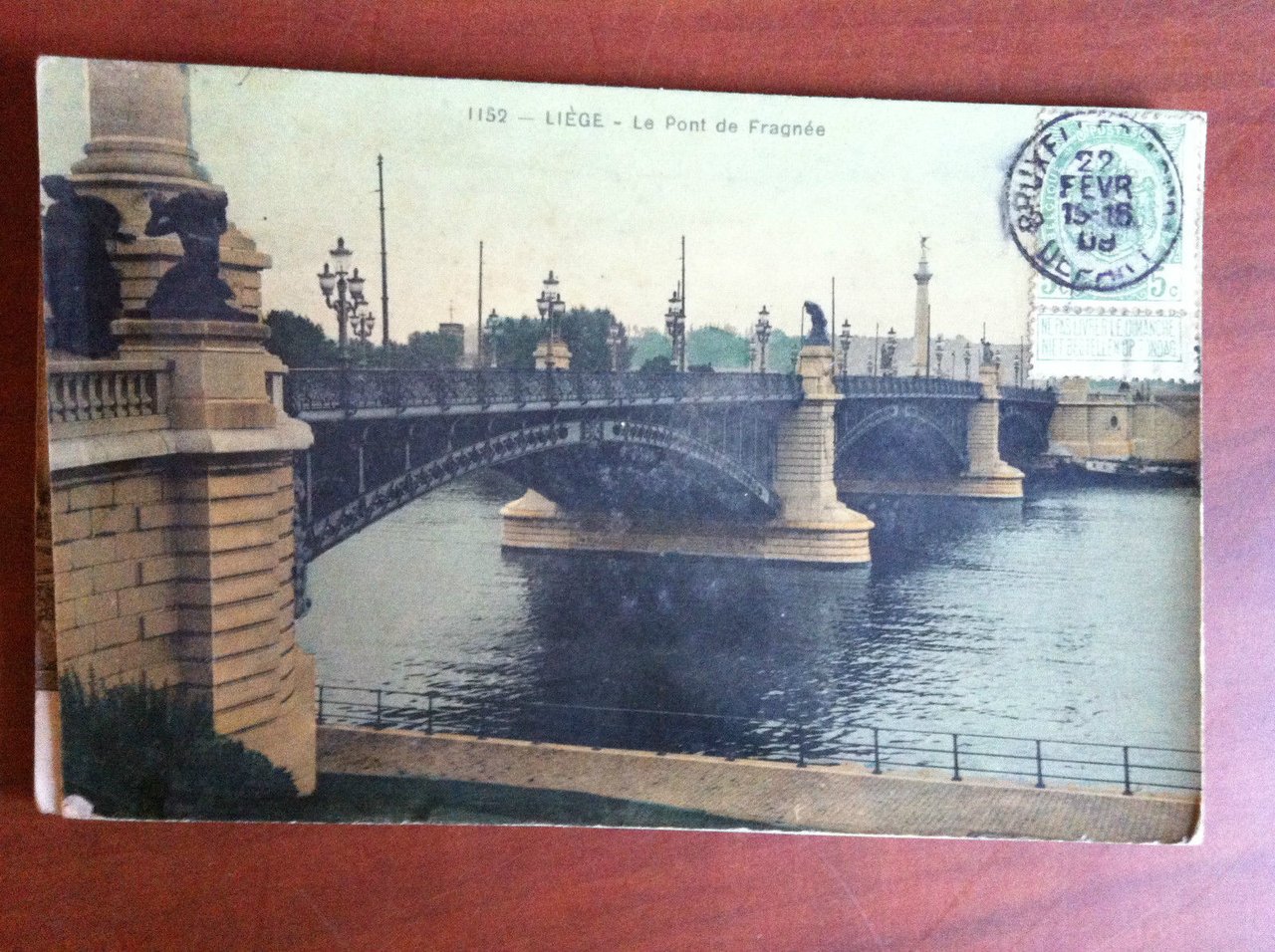 Cartolina Carte postale inizi '900 Belgio Belgique Liége - viaggiata … | Immagine principale