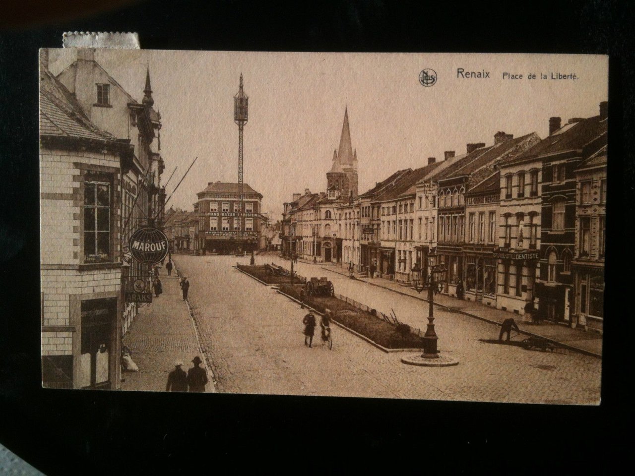 Cartolina Carte postale inizi '900 Belgio Belgique Renaix - viaggiat/voyagé