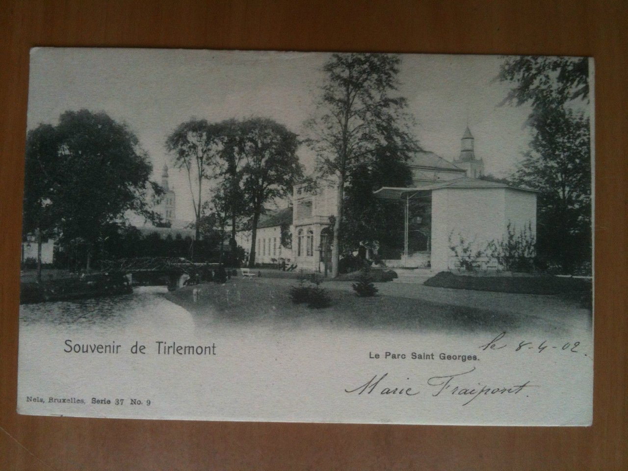 Cartolina Carte postale inizi '900 Belgio Belgique Tirlemont - viaggiata