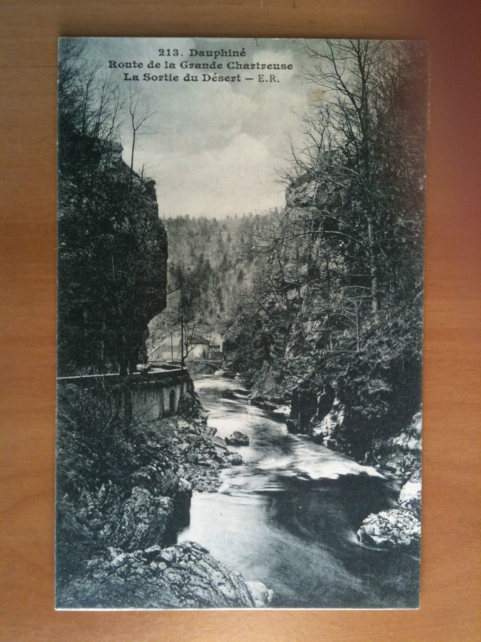 Cartolina/Carte postale inizi '900 Dauphiné Route Chartreuse - viaggiata