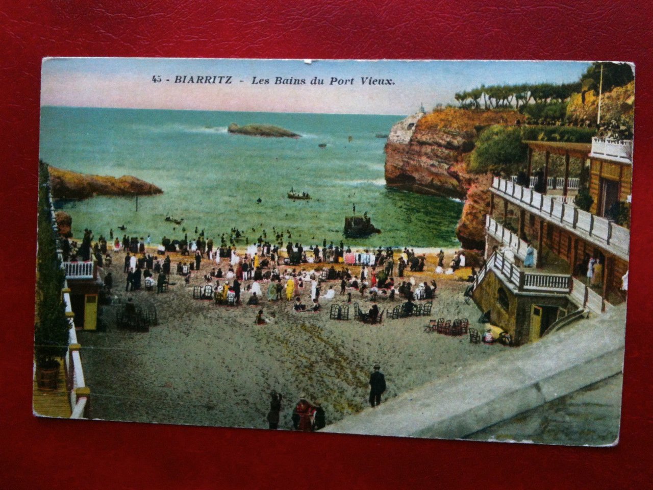 Cartolina/Carte postale inizi '900 Francia Biarritz - non viaggiata