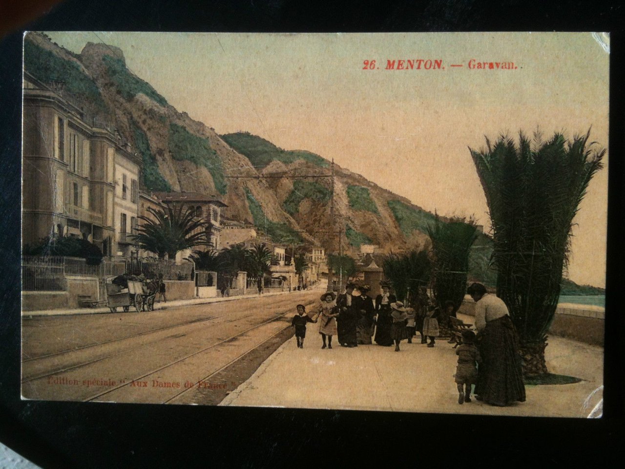 Cartolina Carte postale inizi '900 Francia/France Menton - viaggiat/voyagé | Immagine principale