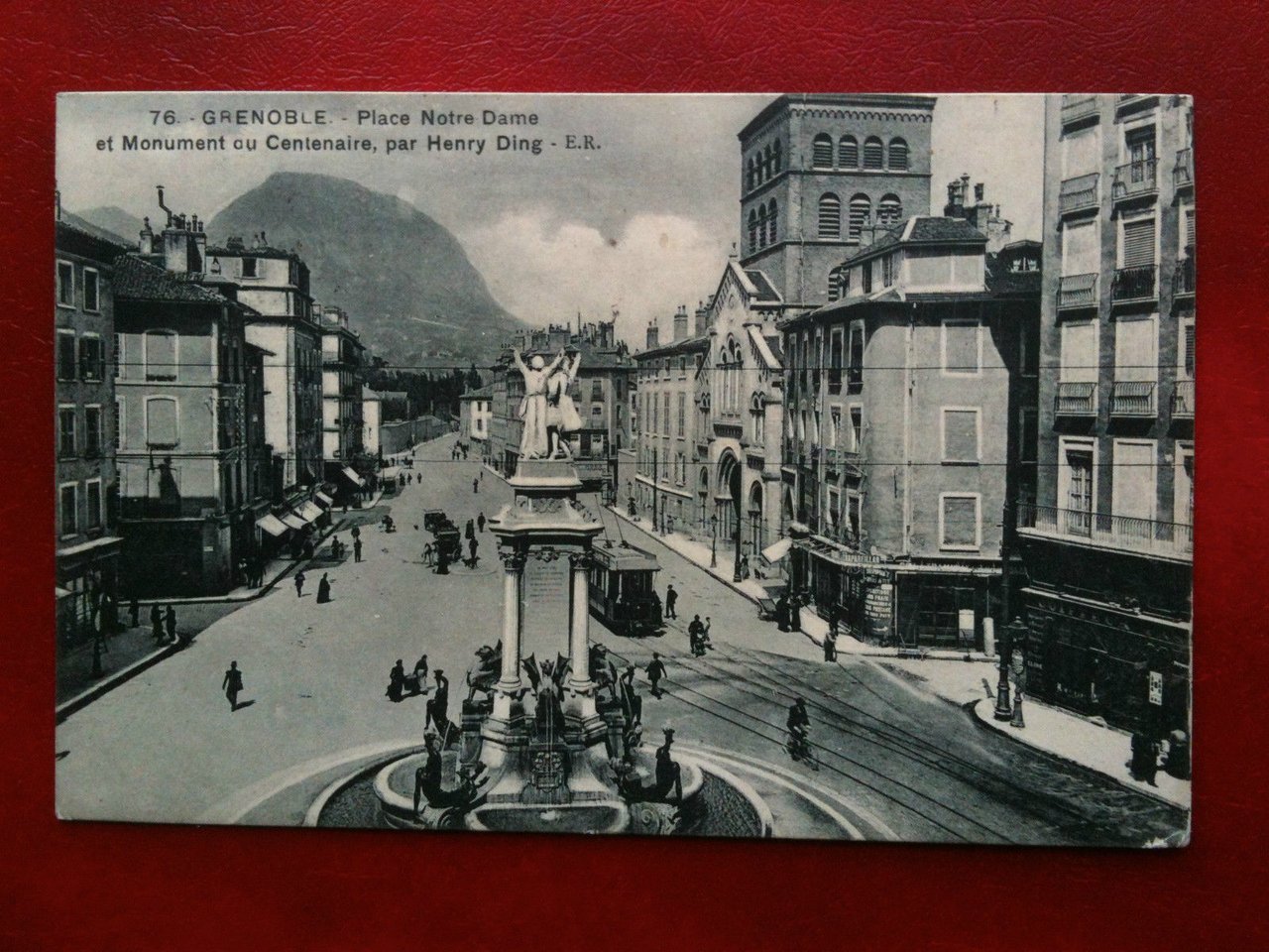 Cartolina/Carte postale inizi '900 Francia Grenoble viaggiata