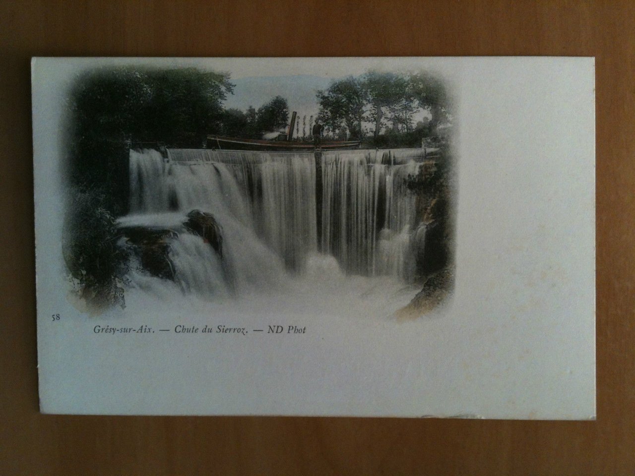 Cartolina/Carte postale inizi '900 Francia Grésy-sur-Aix- non viaggiata