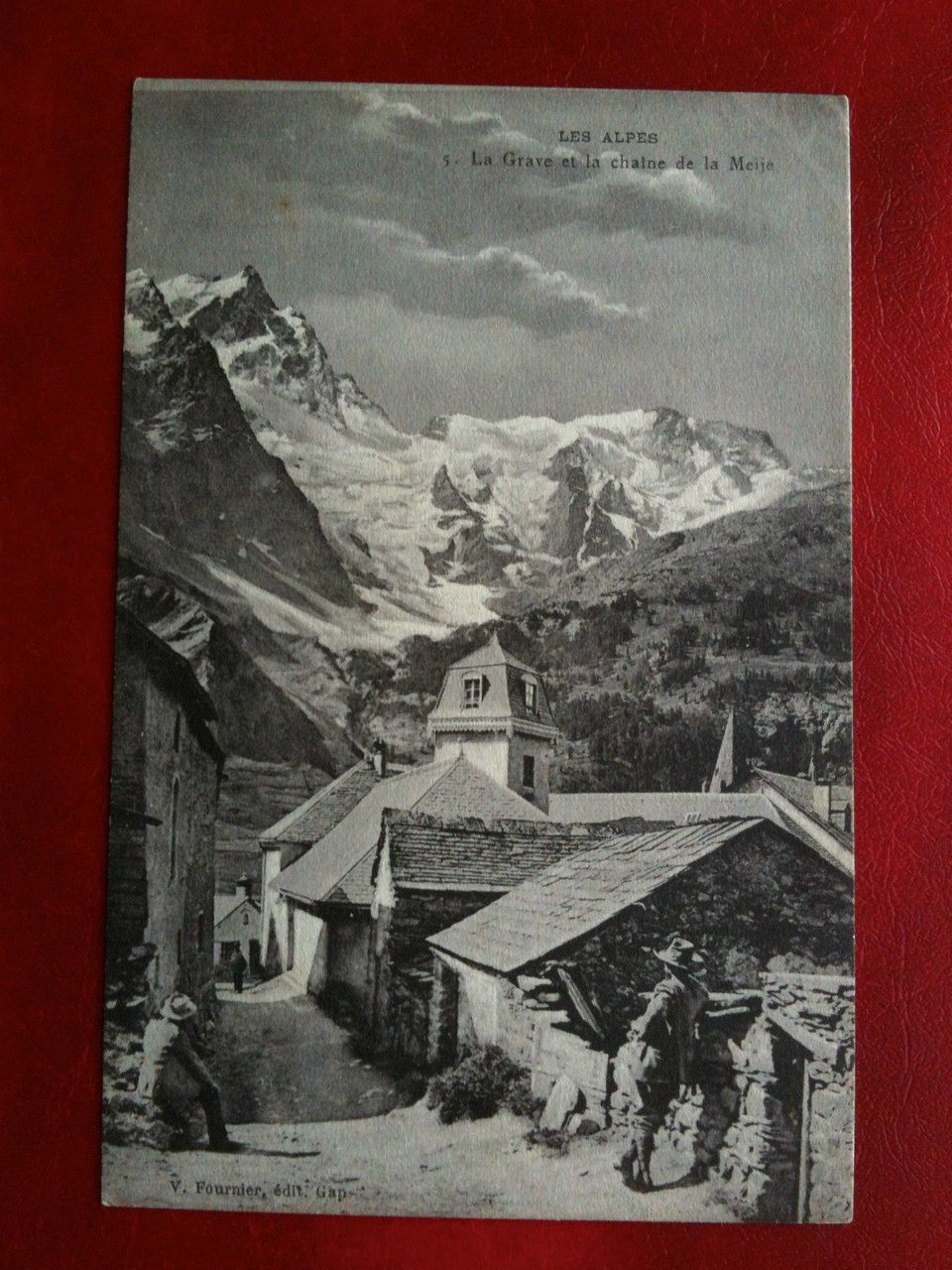 Cartolina/Carte postale inizi '900 Francia Les Alpes - non viaggiata