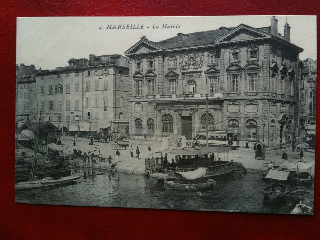 Cartolina/Carte postale inizi '900 Francia Marseille La Mairie non viaggiata