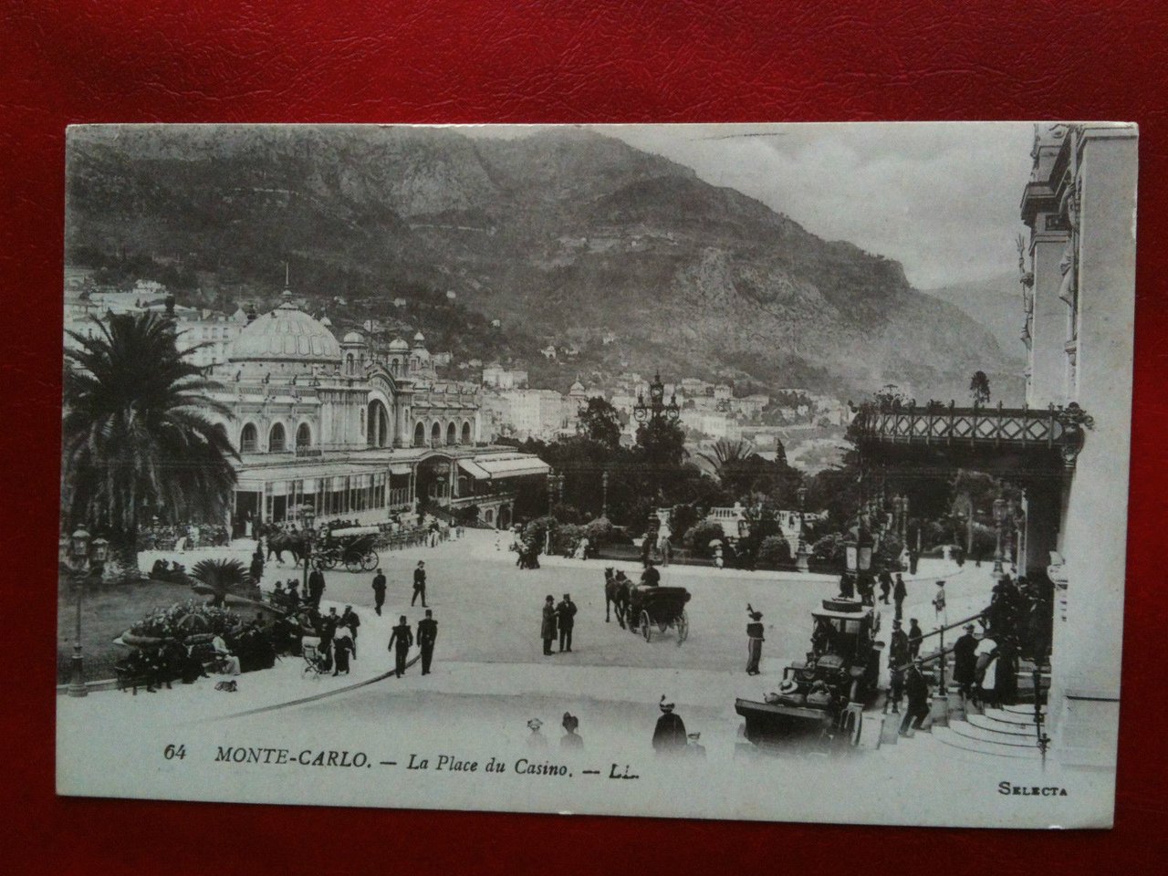 Cartolina/Carte postale inizi '900 Francia Monte-Carlo Casino non viaggiata