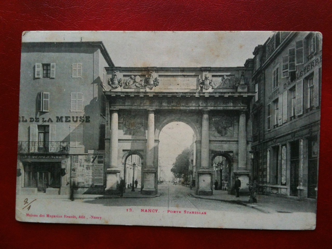 Cartolina/Carte postale inizi '900 Francia Nancy - viaggiata/voyagé