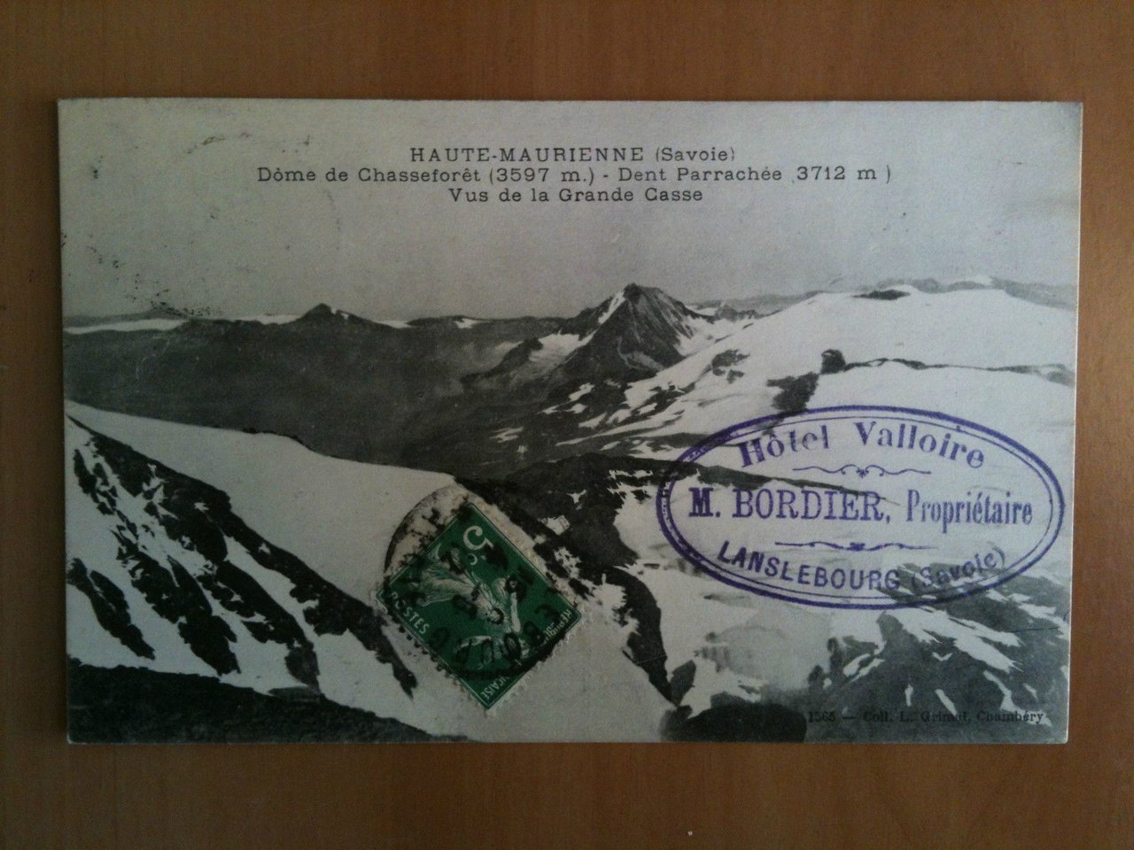Cartolina/Carte postale inizi '900 Haute-Maurienne Savoie - viaggiata