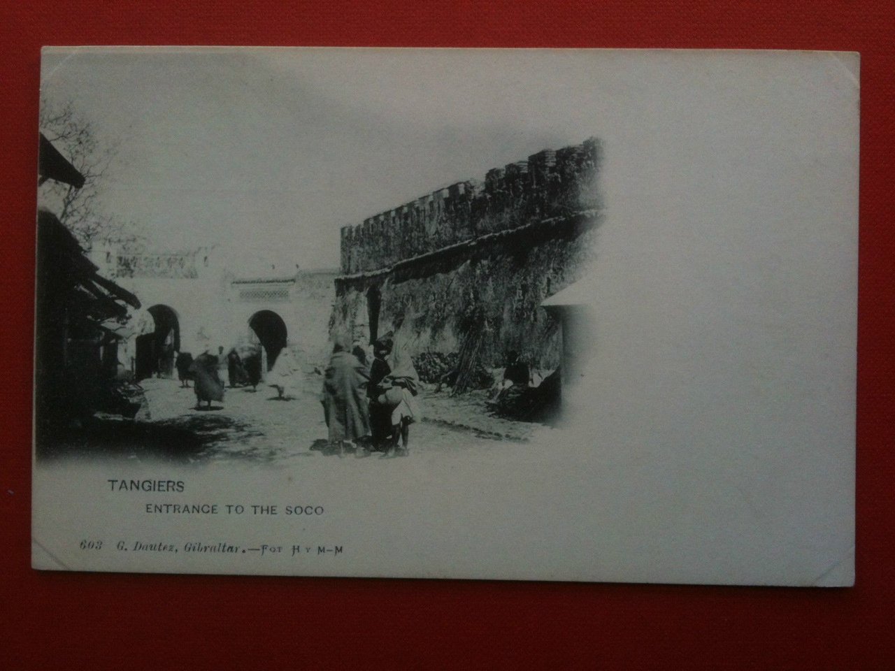 Cartolina/Carte postale inizi '900 Marocco/Morocco Tangiers - non viaggiata