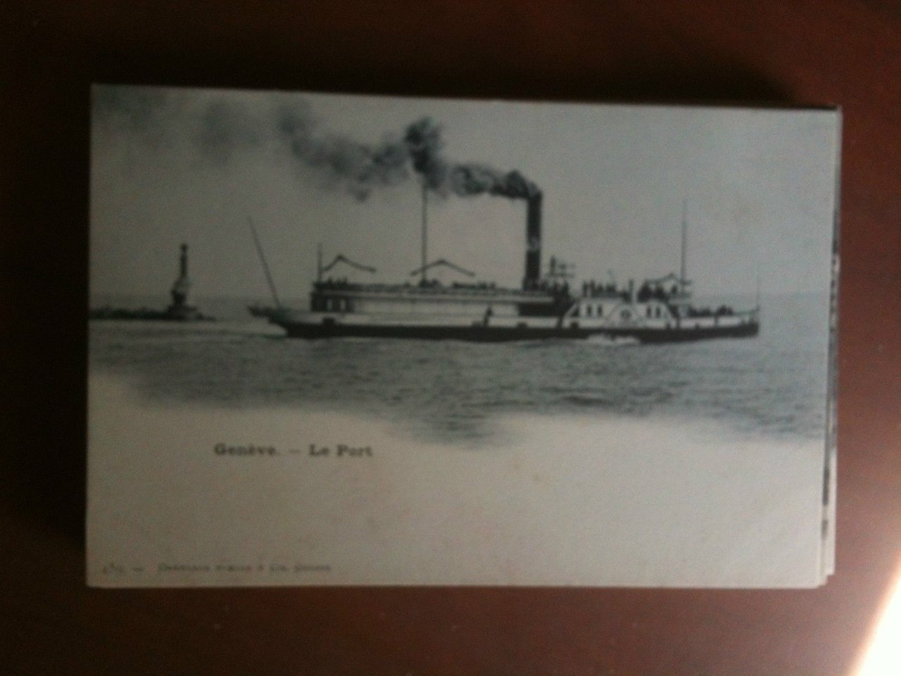 Cartolina/Carte postale inizi '900 Suisse Genève - non viaggata