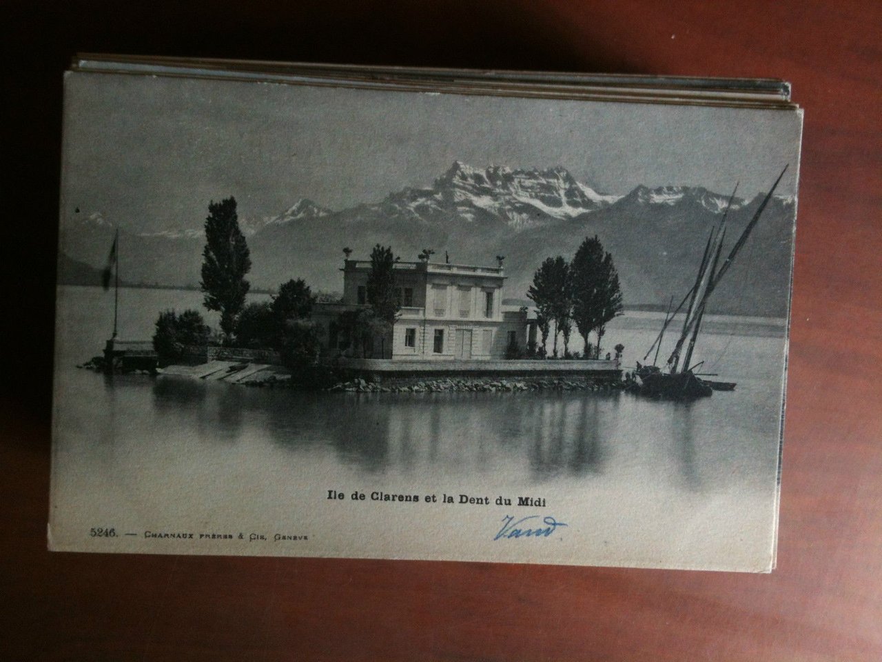 Cartolina/Carte postale inizi '900 Suisse Ile Clarens Dent Midi - …