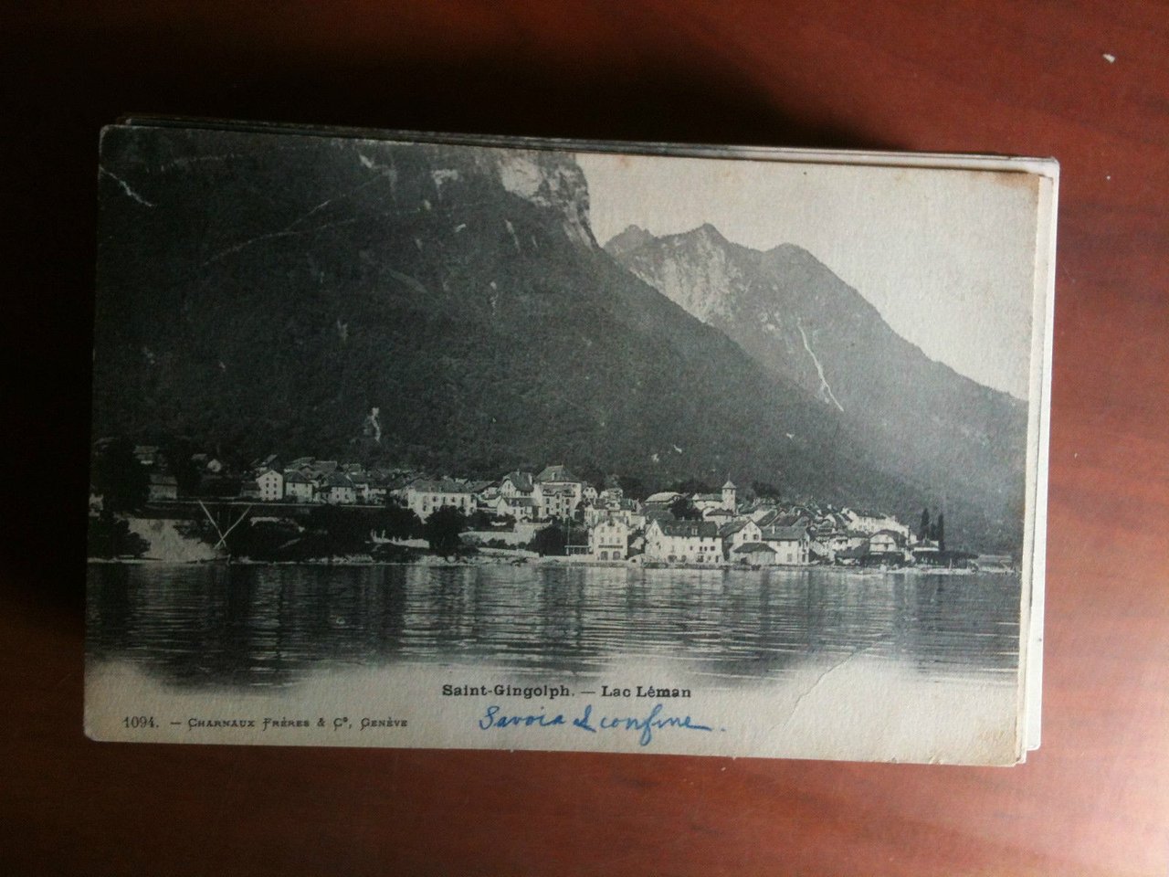 Cartolina/Carte postale inizi '900 Suisse Saint Gingolph - non viaggata