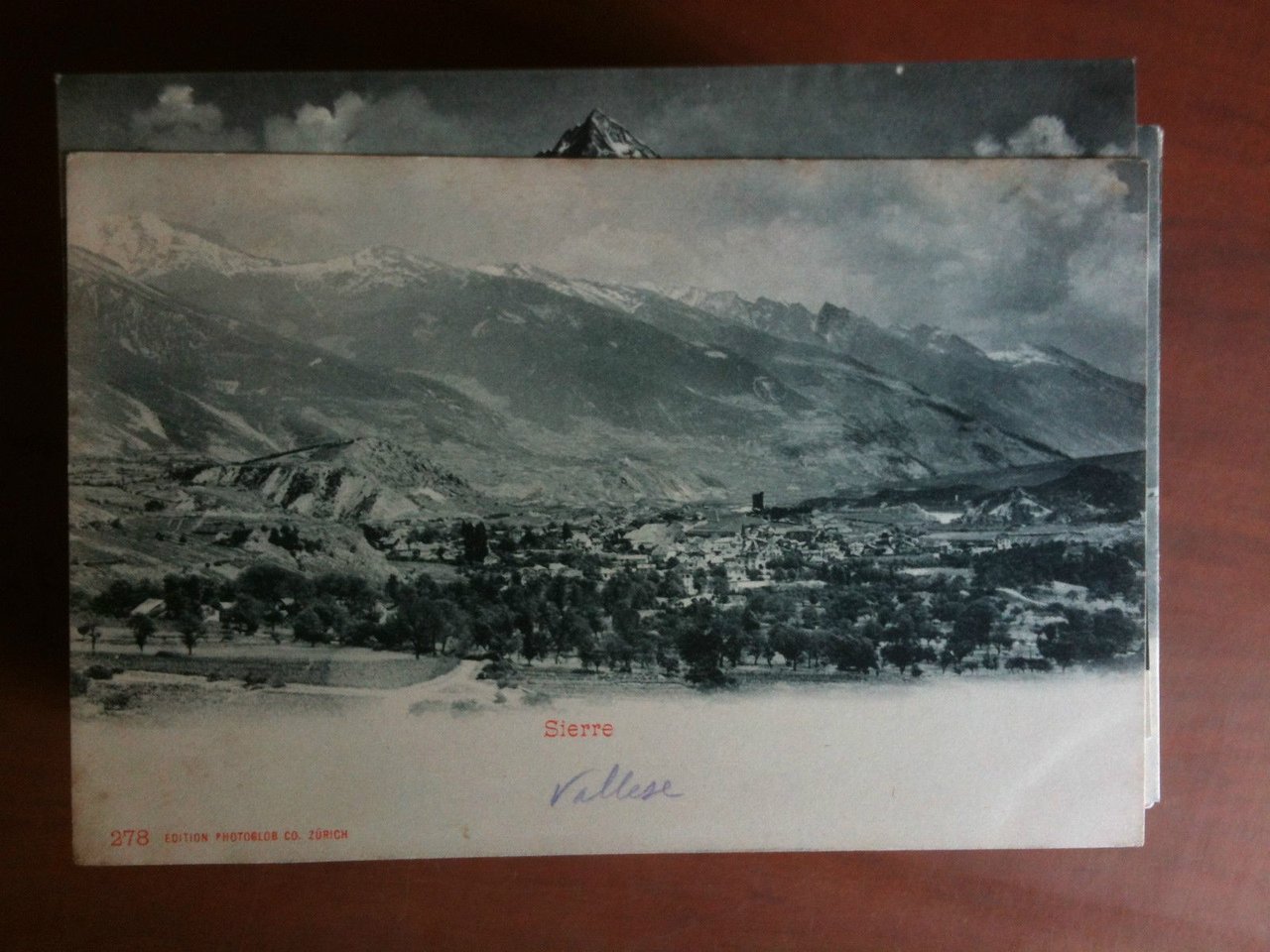 Cartolina/Carte postale inizi '900 Suisse Sierre - non viaggata