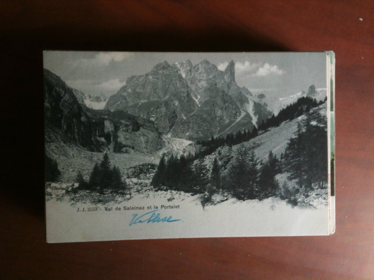 Cartolina/Carte postale inizi '900 Suisse Val Saleinaz Portalet- non viaggata