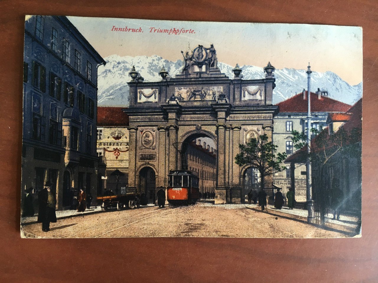 Cartolina inizi '900 Innsbruck Austria Viaggiata - E20697
