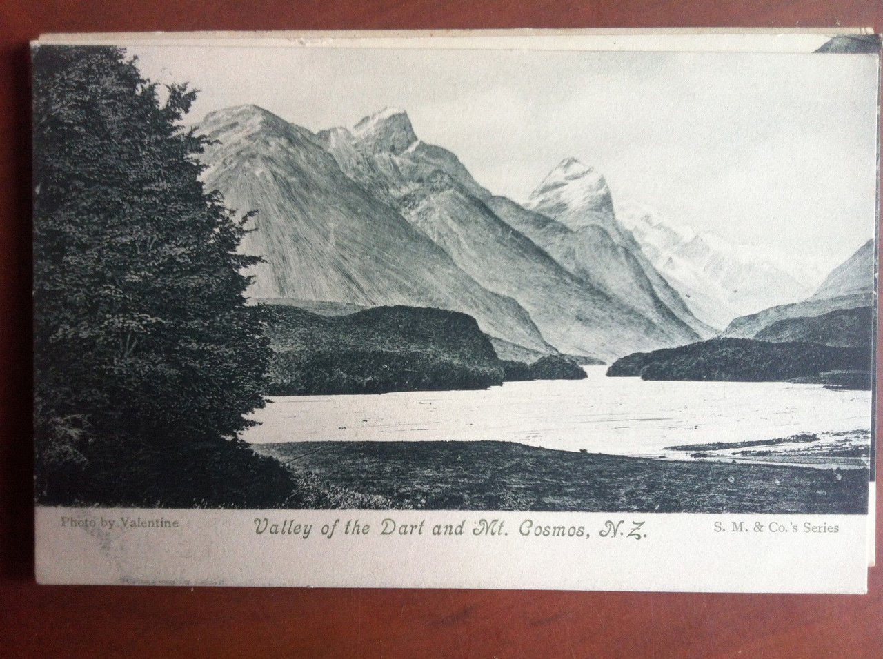 Cartolina inizi '900 New Zealand Valley Dart Mt. Cosmos non … | Immagine principale