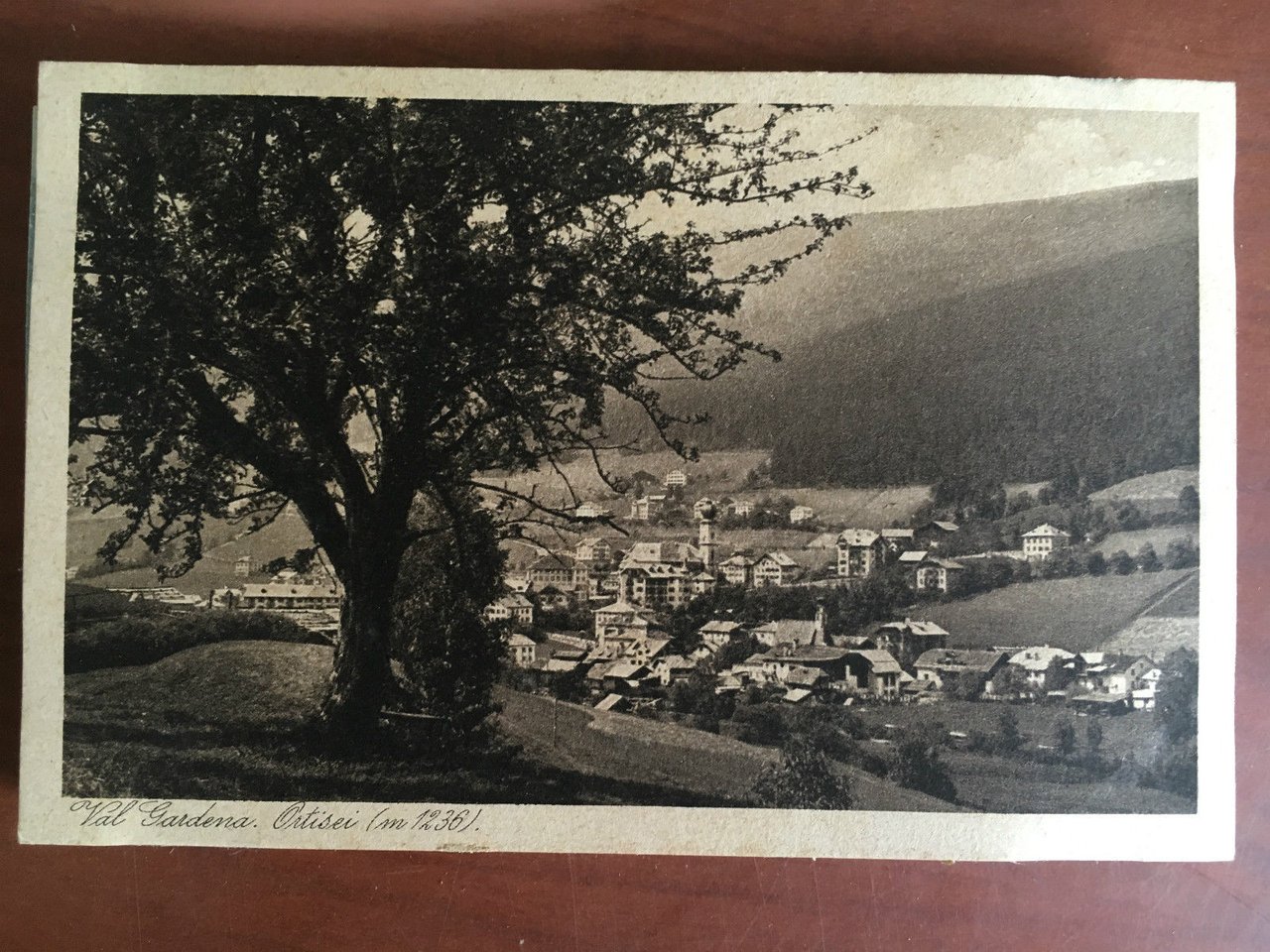 Cartolina inizi '900 Ortisei Val Gardena Trentino - E20814