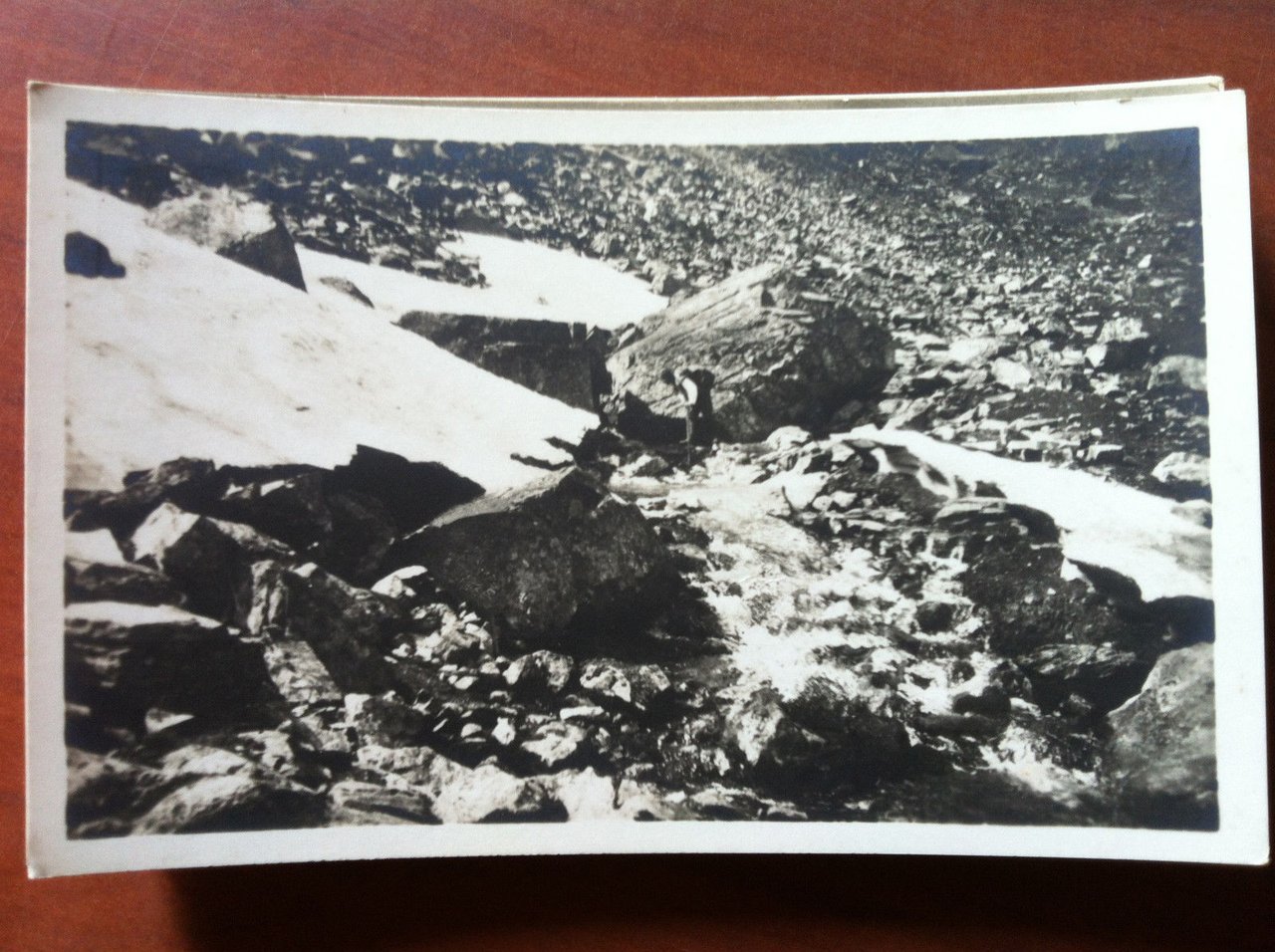 Cartolina inizi '900 Valle del Po Sorgente Piano del Re …