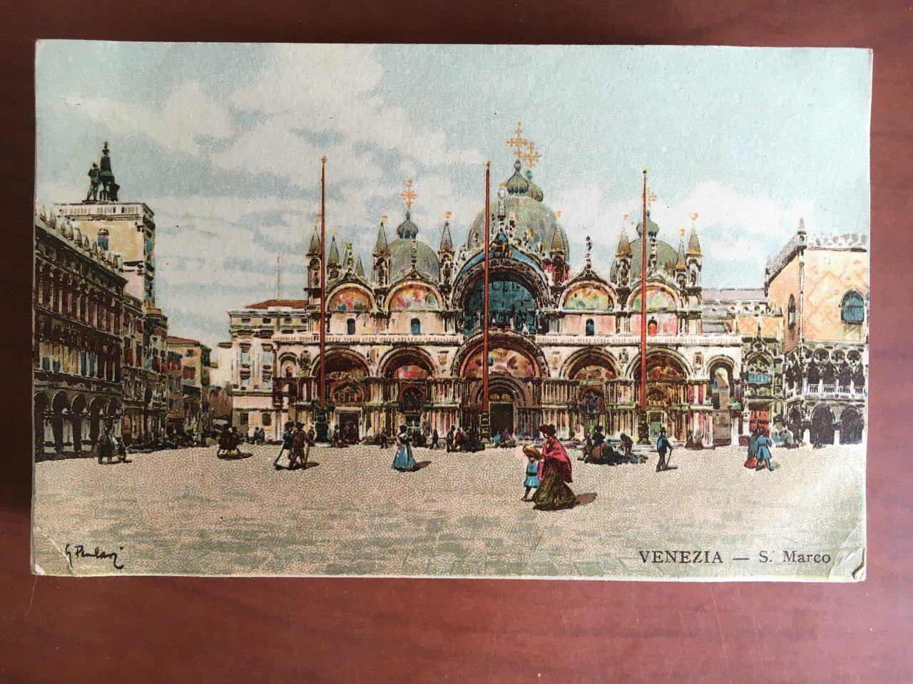 Cartolina inizi '900 Venezia S. Marco - E20855