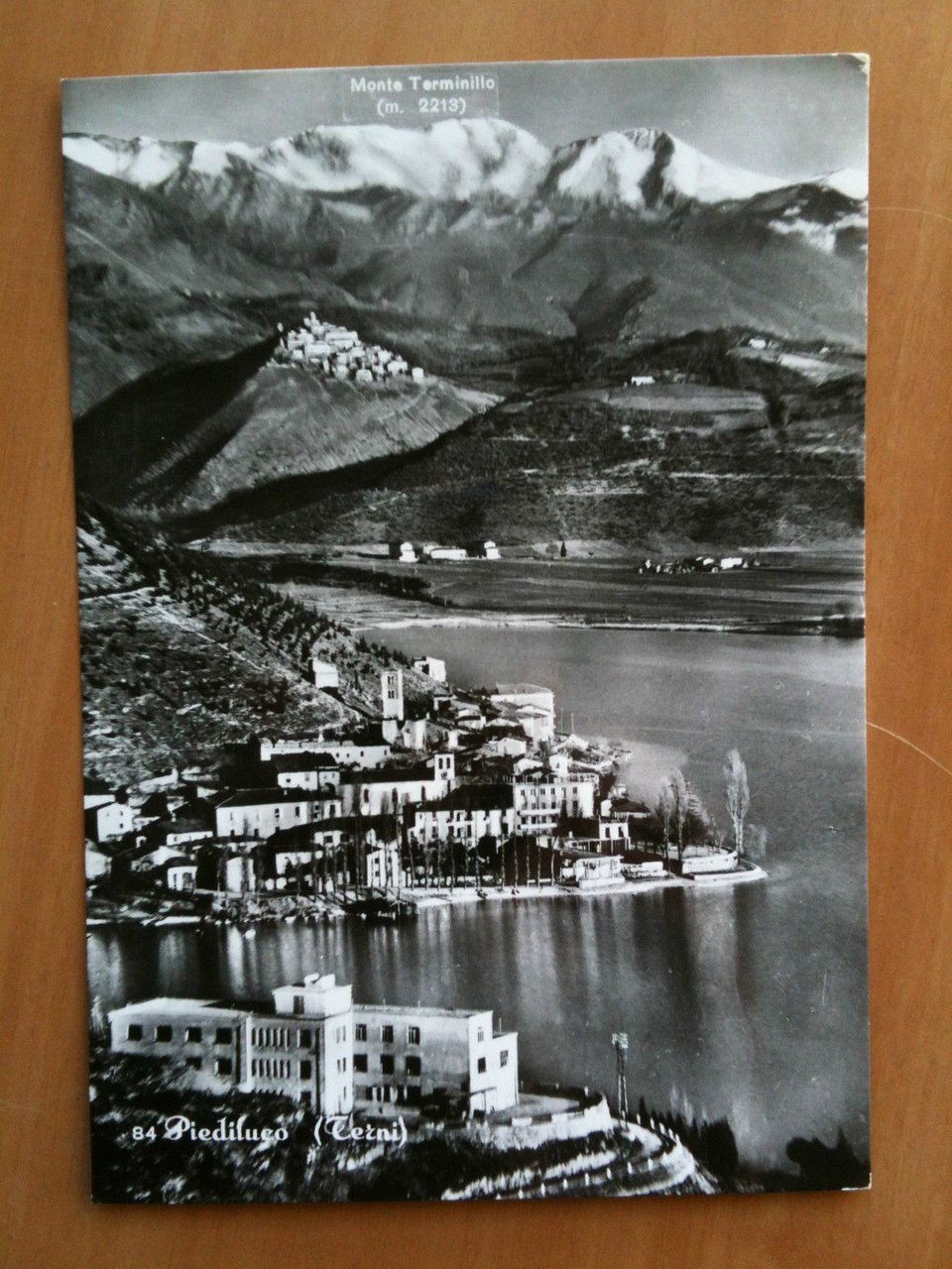 Cartolina metà '900 Vera Foto Piediluco (Terni) Monte Terminillo - …