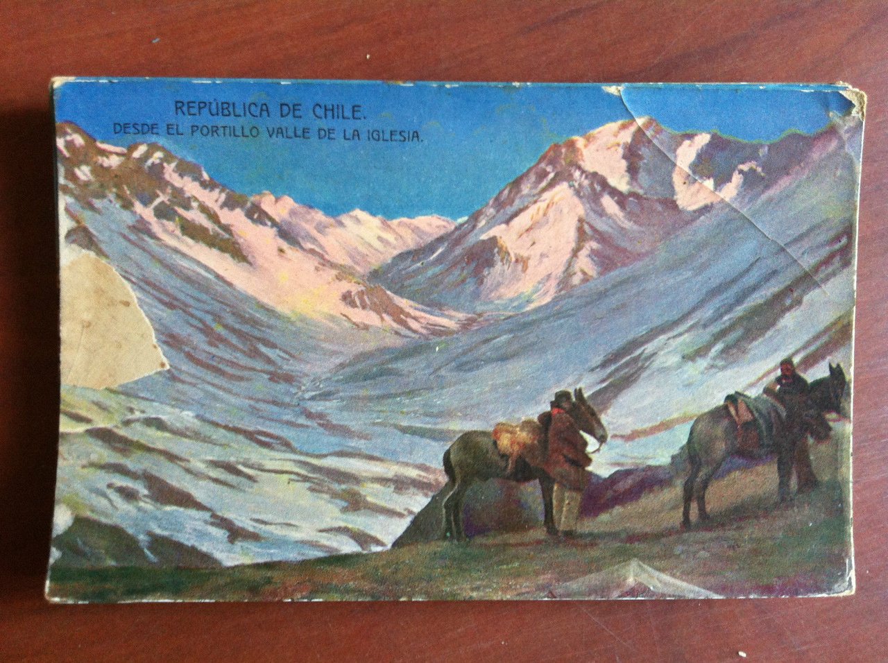 sette Cartoline originali Republica de Chile non viaggiate