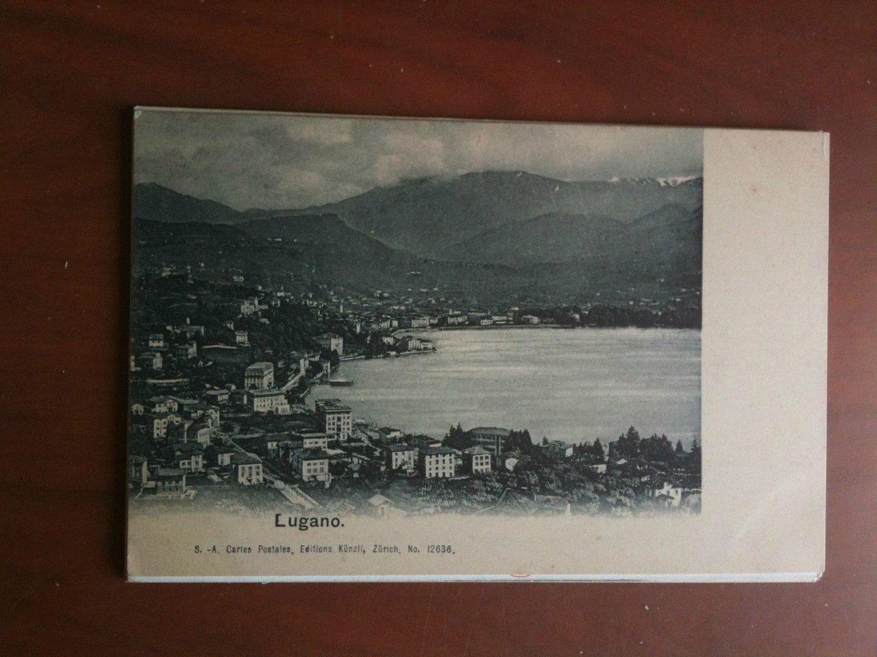 Cartolina postale inizi '900 Svizzera Lugano - non viaggata