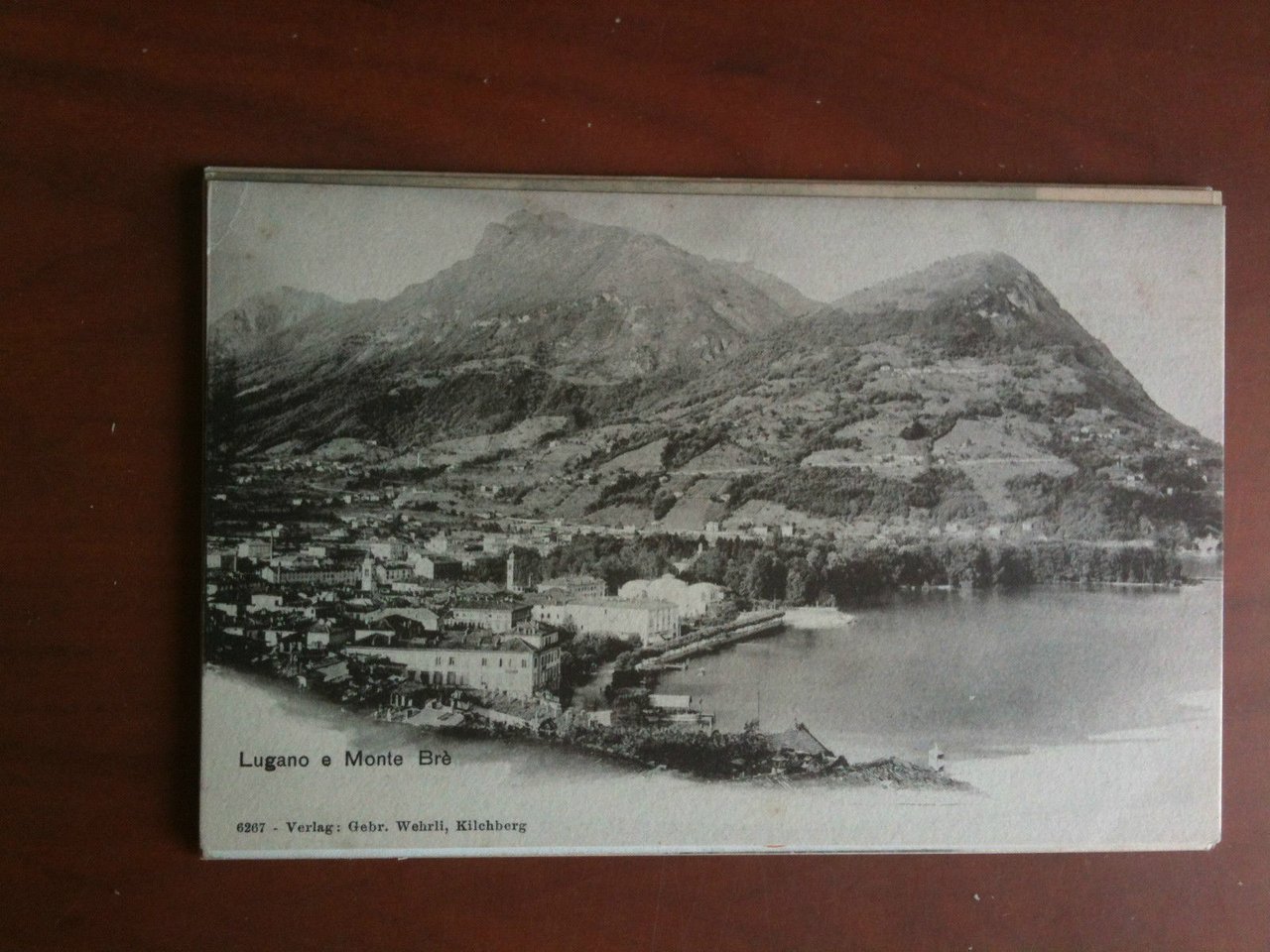 Cartolina postale inizi '900 Svizzera Lugano Monte Brè - non …