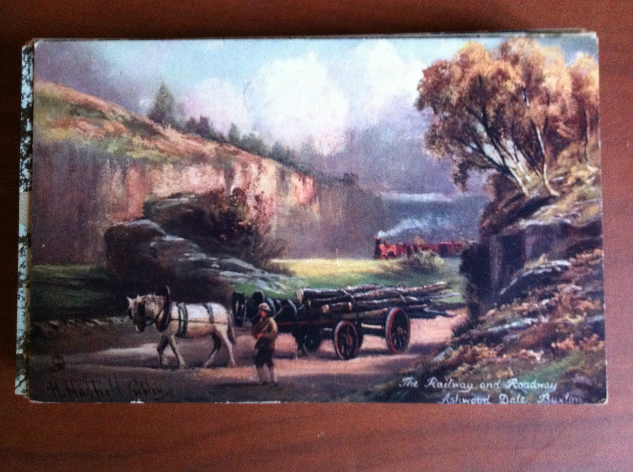 Cartolina Postcard early '900 UK Ashwood Date Buxton - not …