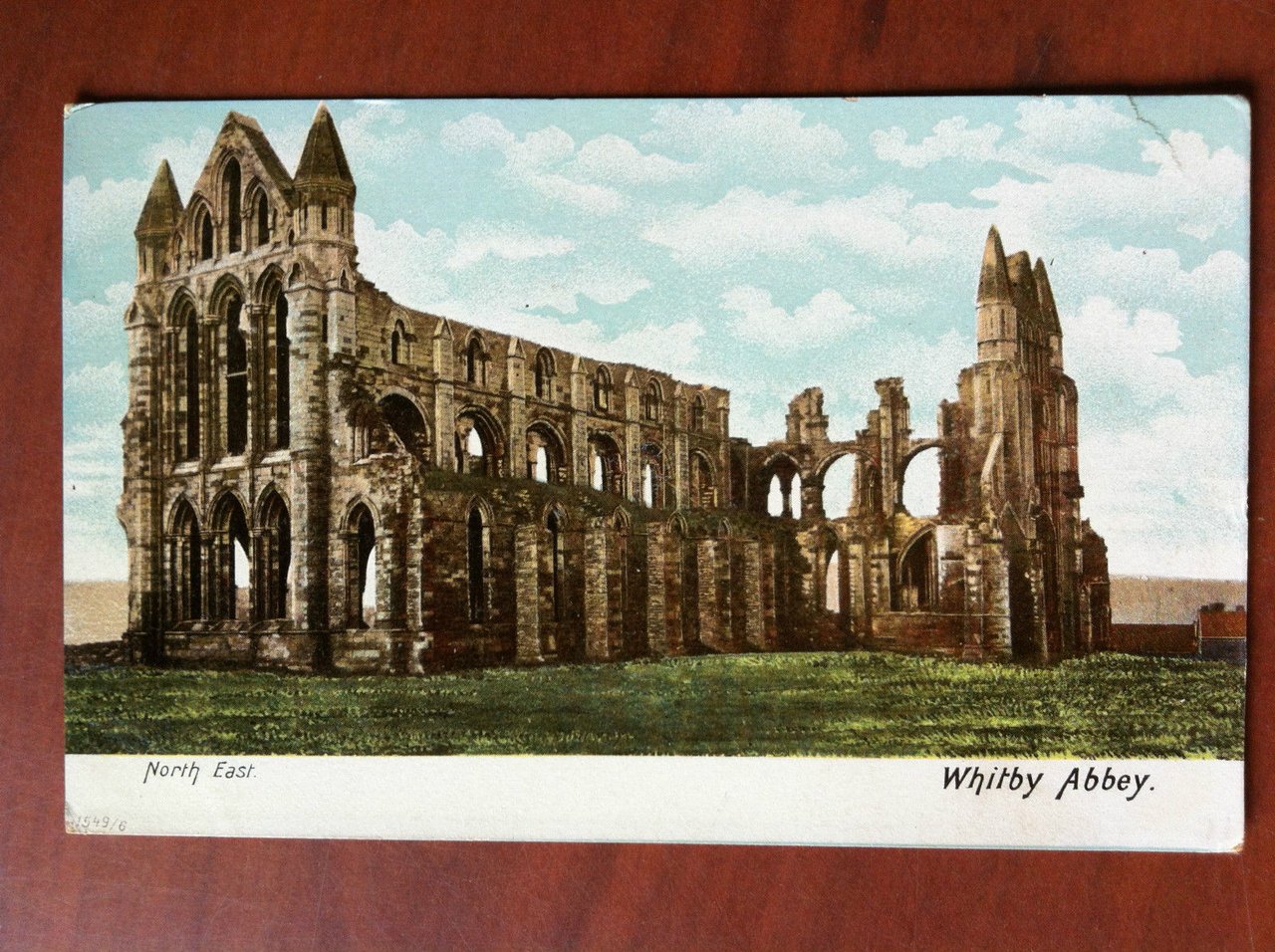 Cartolina Postcard early '900 UK Whitby Abbey - non viaggiata …
