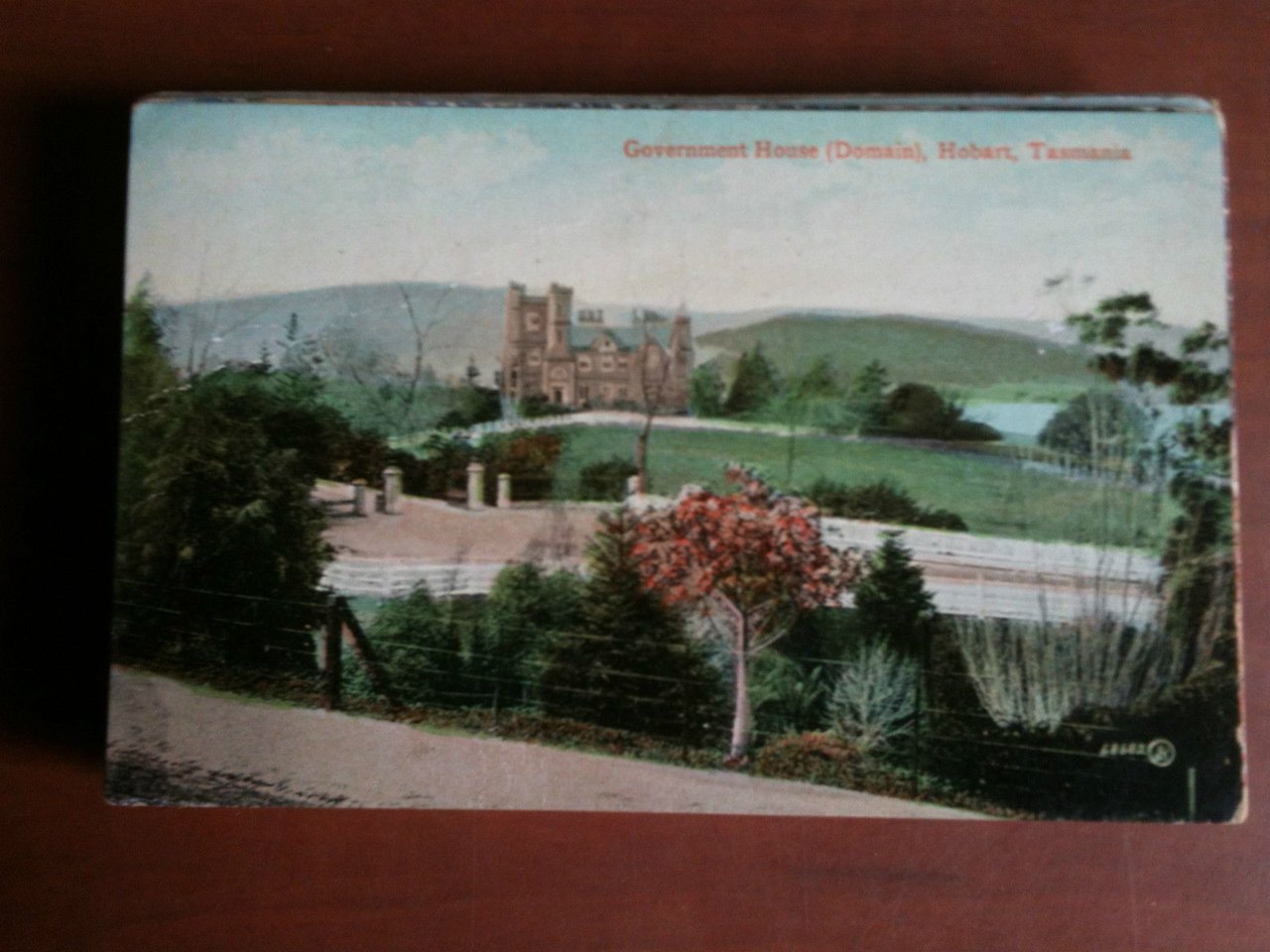 Cartolina Postcard inizi '900 Australia Tasmania Hobart - non viaggiata