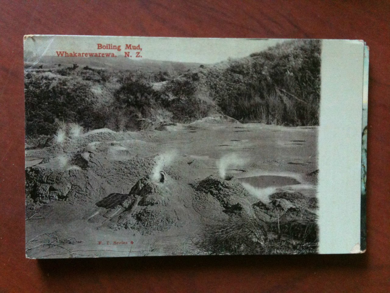 Cartolina Postcard inizi '900 New Zealand Whakarewarewa - non viaggiata | Immagine principale