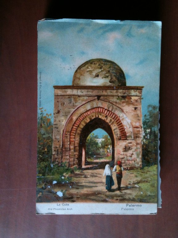Cartolina Postcard inizi '900 Palermo La Cuba - non viaggiata