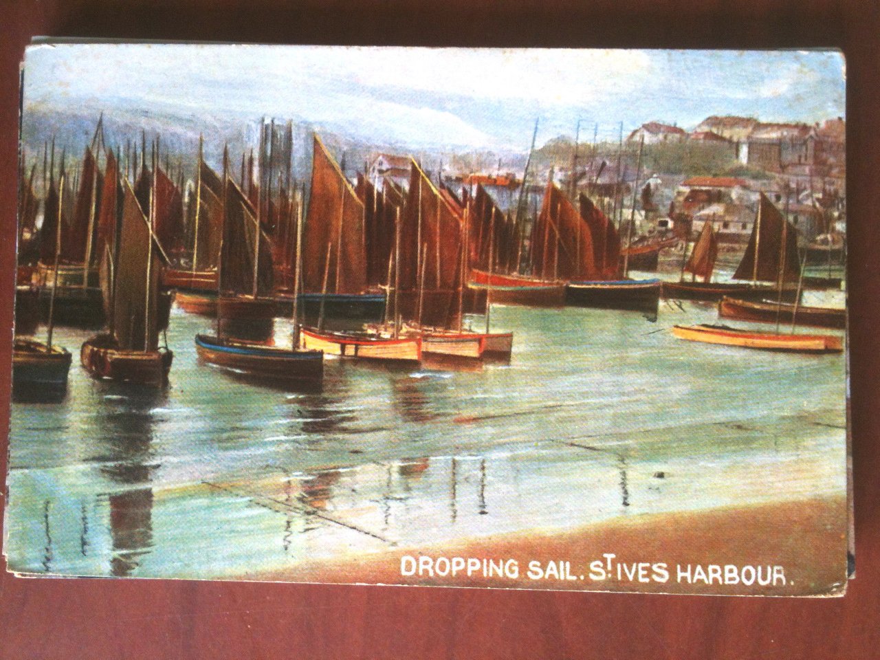 Cartolina Postcard inizi '900 UK St. Ives Harbour - non …
