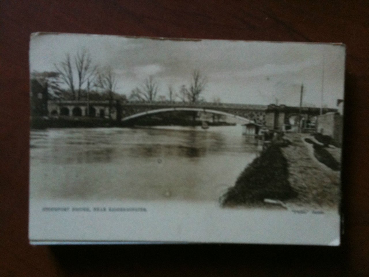 Cartolina Postcard inizi '900 UK Stourport Bridge, Kidderminster - non …
