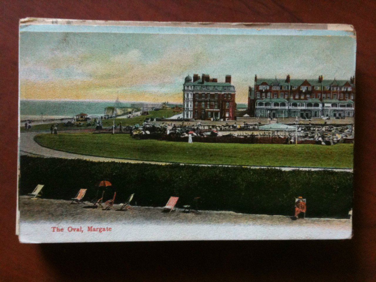 Cartolina Postcard inizi '900 UK The Oval, Margate - non …