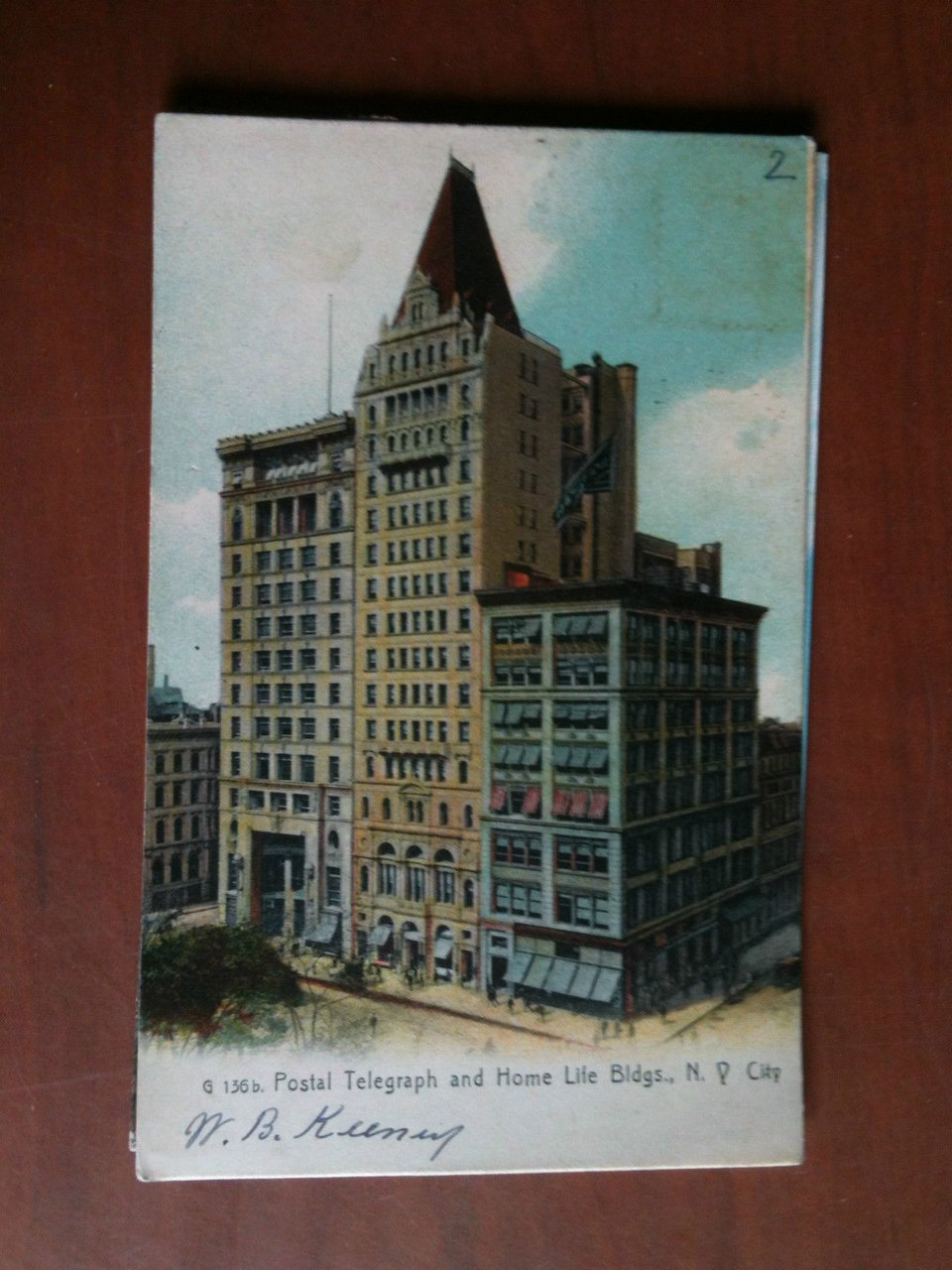 Cartolina Postcard inizi '900 USA Postal Building New York - …