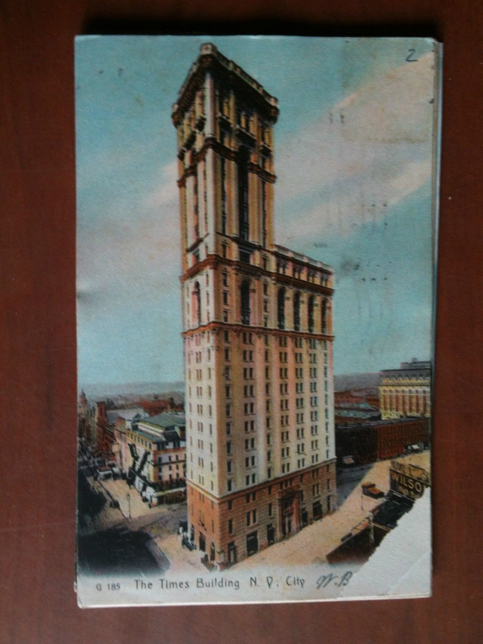 Cartolina Postcard inizi '900 USA The Times Building New York …